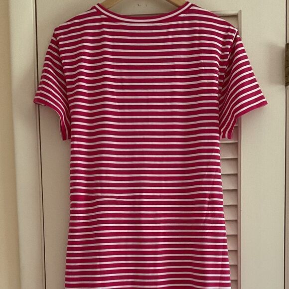 NWT RALPH LAUREN STRIPED TIE-FRONT JERSEY WOMAN DRESS NEW WITH TAG SIZE US XXL - Picture 8 of 12